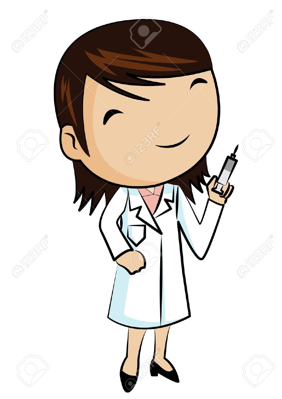 919x1300 Doctor Girl Clipart
