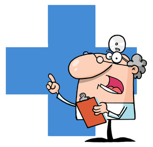 300x289 Doctor Cartoon Clipart Image