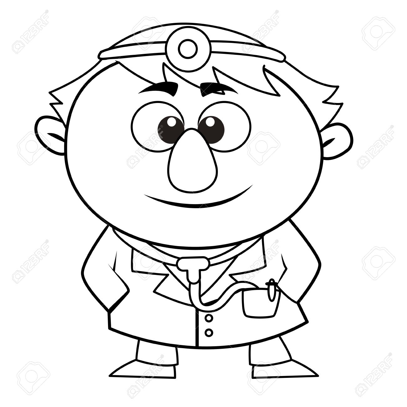 Doctor Clipart Black And White | Free download on ClipArtMag