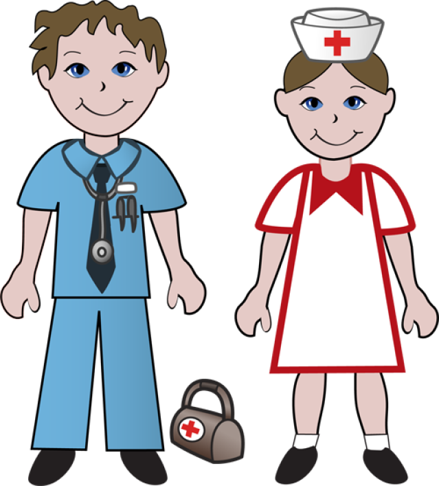 639x707 Clip Art Nurses And A Doctor