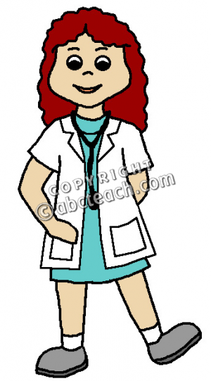300x542 Clip Art Kids Girl Doctor Clipart Panda