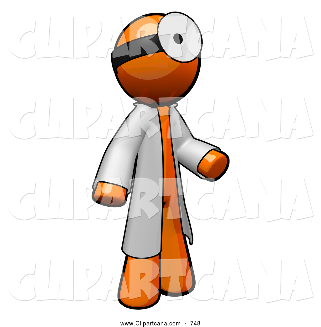 1024x1044 Clip Art Of A 3d Orange Man Doctor3d Orange Man Doctor By Leo