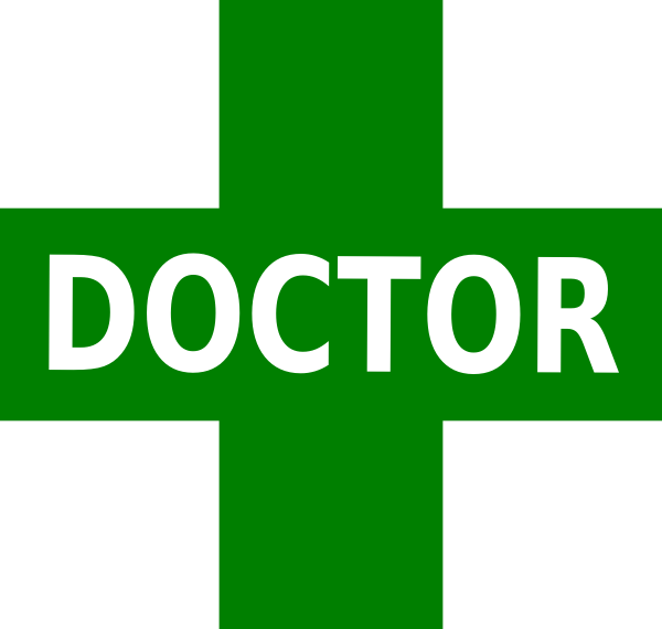 600x570 Doctor Logo Green White Clip Art