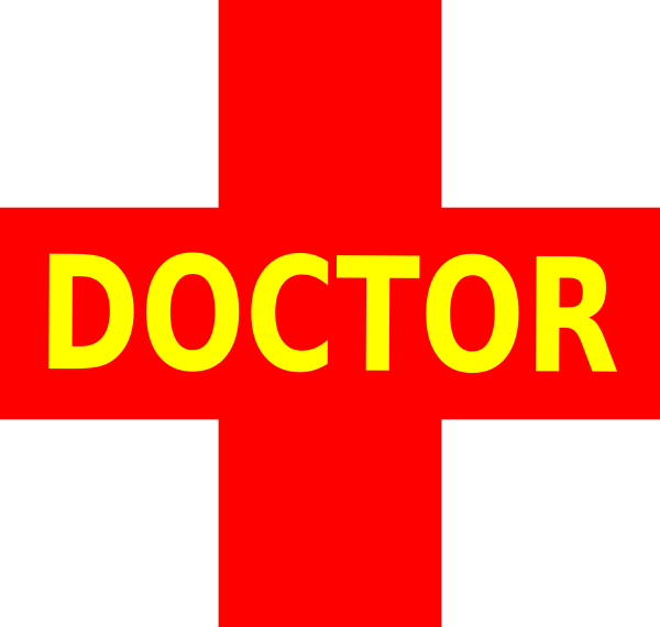 600x570 Doctor Logo Red Yellow Clip Art