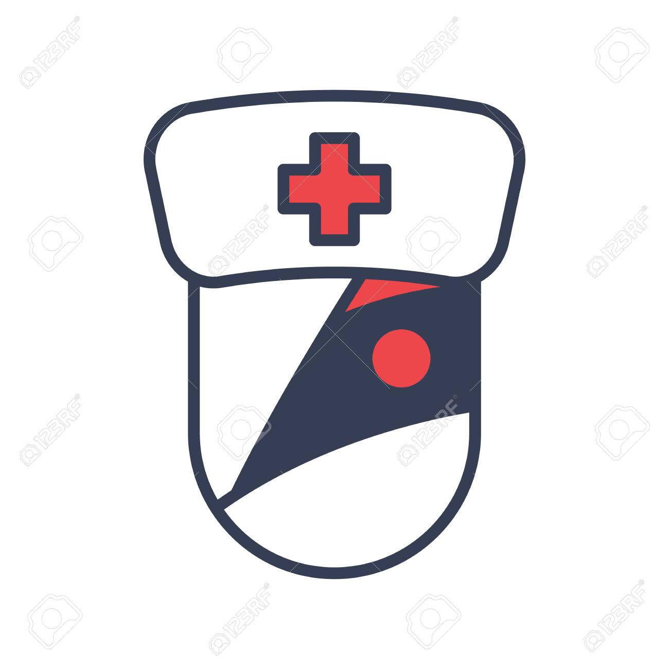 1300x1300 Halloween Zombie Doctor Icon Logo Design Element Royalty Free