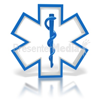 400x400 Star Of Life Medical Symbol