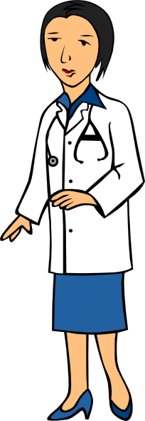 204x592 Clip Art Cartoon Doctors Clipart