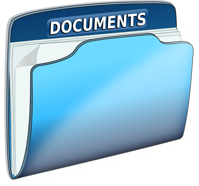661x618 Documents Clipart