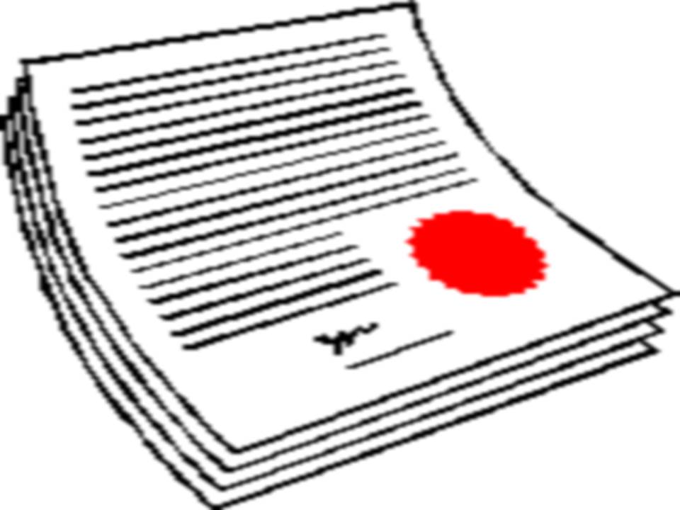 960x720 Clipart Legal Document Collection