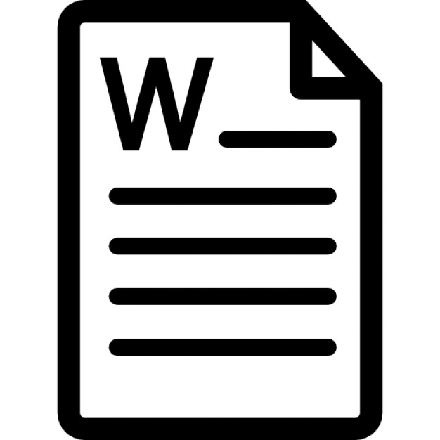 626x626 Microsoft Word Document File Icons Free Download
