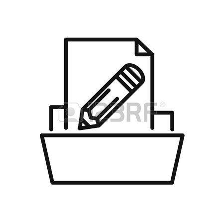 450x450 Project Documentation Vector Illustration Design Royalty Free