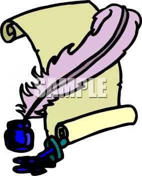 283x350 Clip Art Old Document Clipart