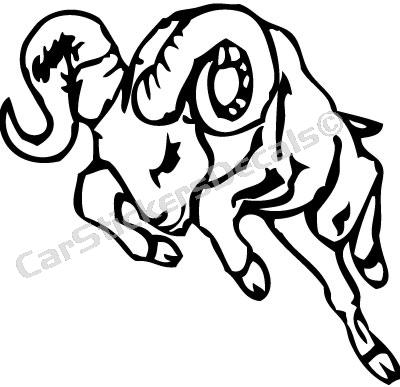 400x387 Ram Animal Clipart