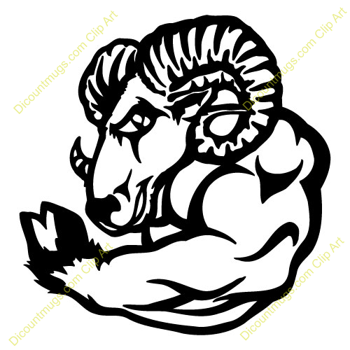 500x500 Ram Animal Clipart