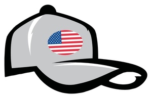 300x194 Dodgers Baseball Hat Clip Art Free Image