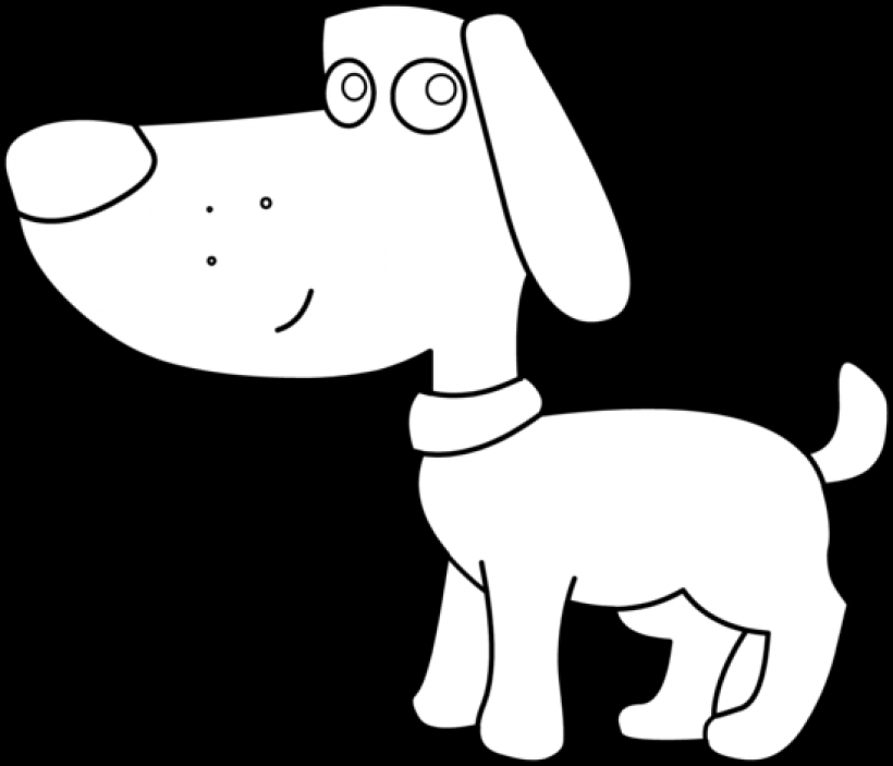 820x703 Dog Black And White Clip Art Dog Black And White Clipart Phototop
