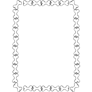 300x300 Dog Bone Border Clipart, Cliparts Of Dog Bone Border Free Download