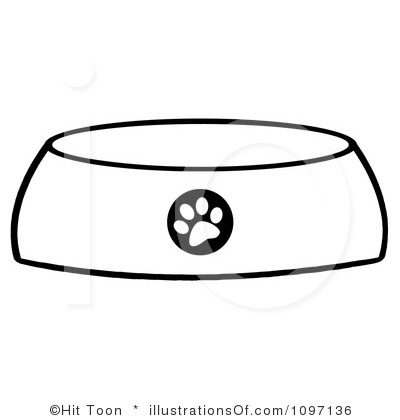 400x420 Dog Bowl Clipart
