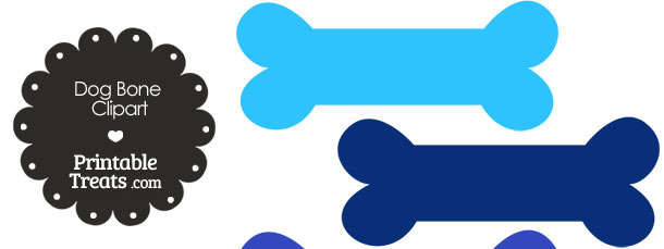 610x229 Teal Clipart Dog Bone