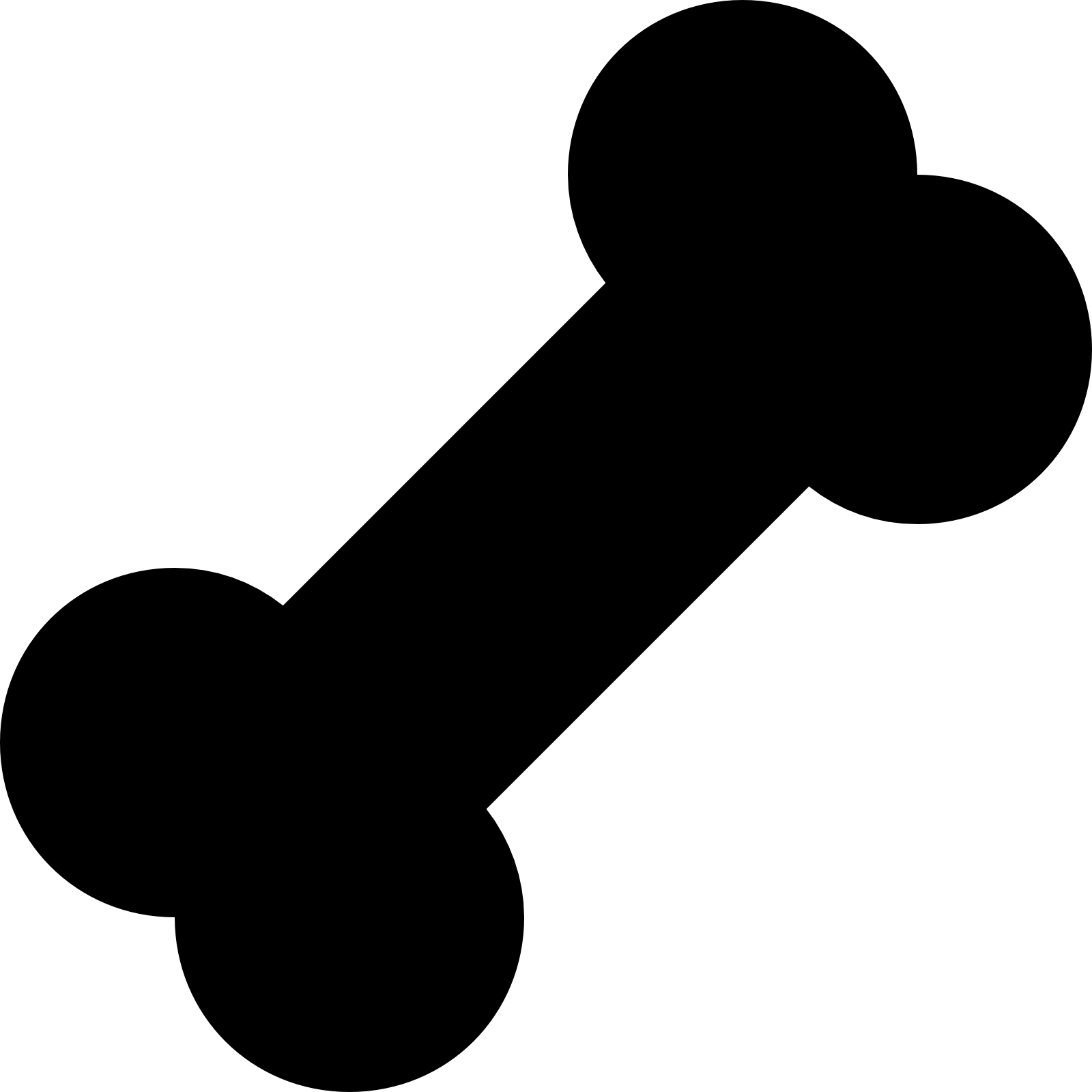 1600x1600 Dog Bone Clipart Icons Download For Free