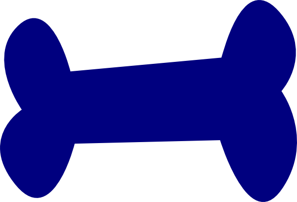600x408 Bones Clipart Blue Dog