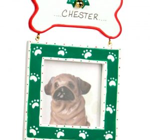 300x280 Dog Bone Shaped Photo Frame Dog Bone Picture Frame Ornament Dog