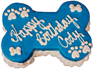 300x221 Bone Shaped Dog Birthday Cakes Archives