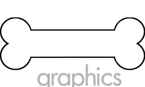 300x180 Dog Bone Clipart