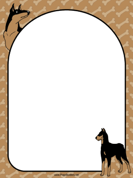 273x364 Doberman Dog Border.png