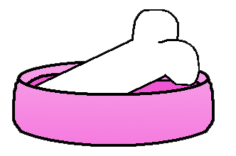 332x220 Bowl Clipart Pink