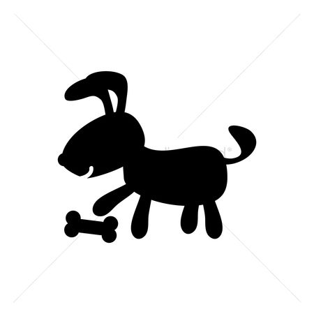 450x450 Free Dog Bones Stock Vectors Stockunlimited