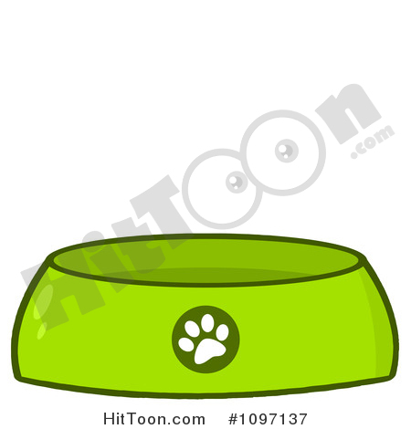 450x470 Dog Bowl Clipart