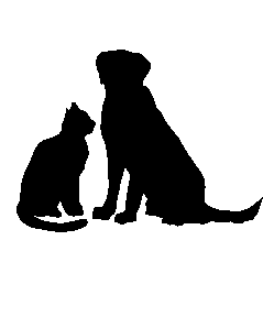 239x288 Cat And Dog Silhouette Clipart Silhouette Dog