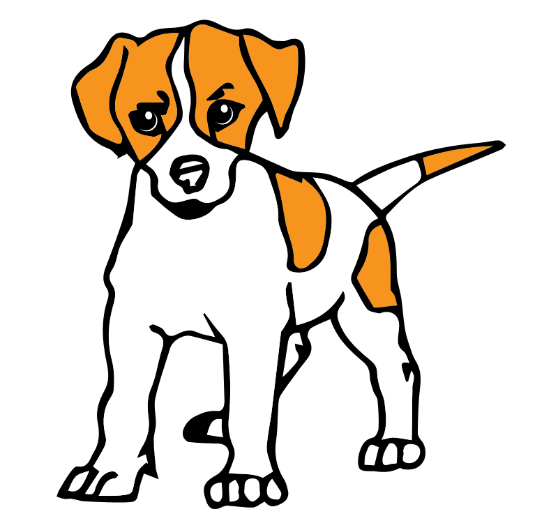 800x760 Clip Art Of A Dog Clipart Image 2