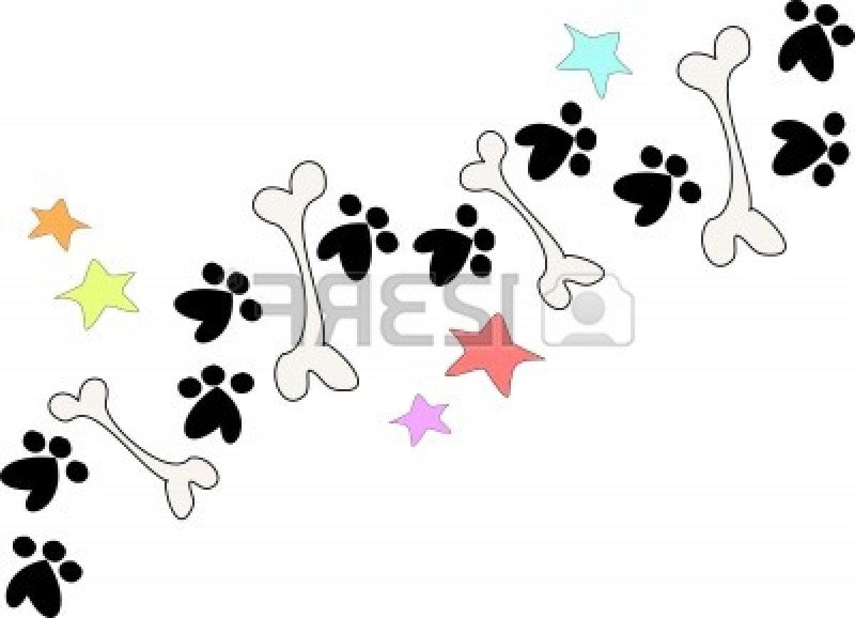 1200x867 Best Free Dog Bone Border Clip Art Bones And Paws Vector Library