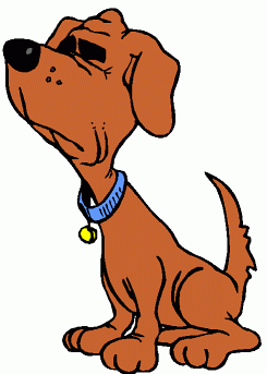 245x343 Old Dog Clipart