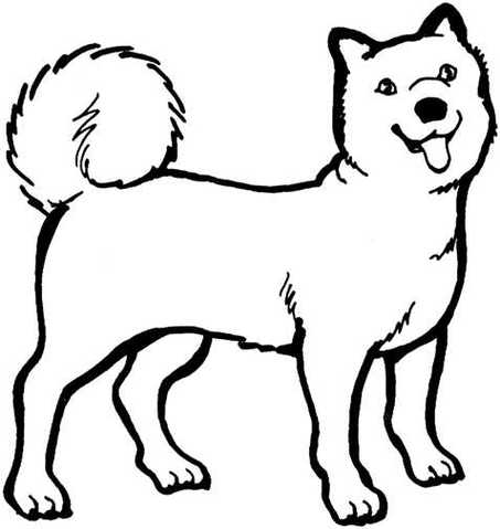 453x479 Dog Clipart Black And White