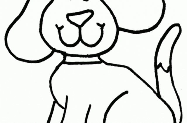 640x420 Puppy Clipart Easy