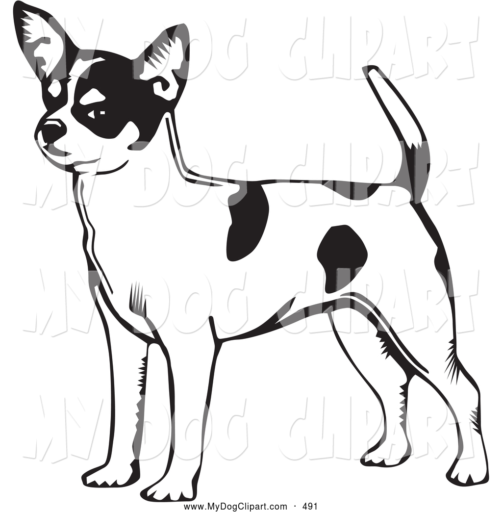 Dog Clipart Free Black And White