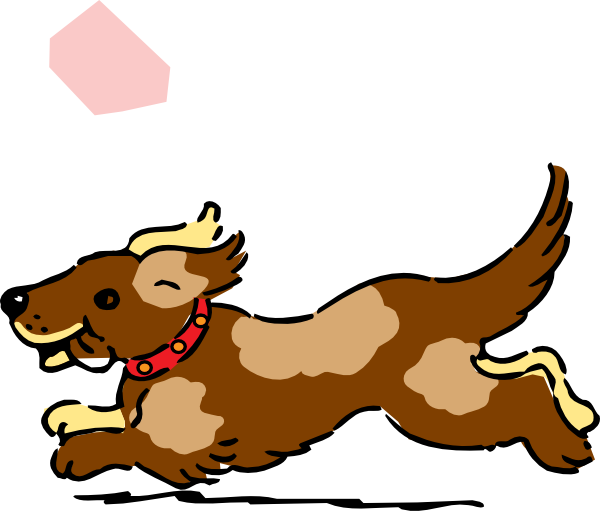 600x511 Dog Runnimg Clip Art