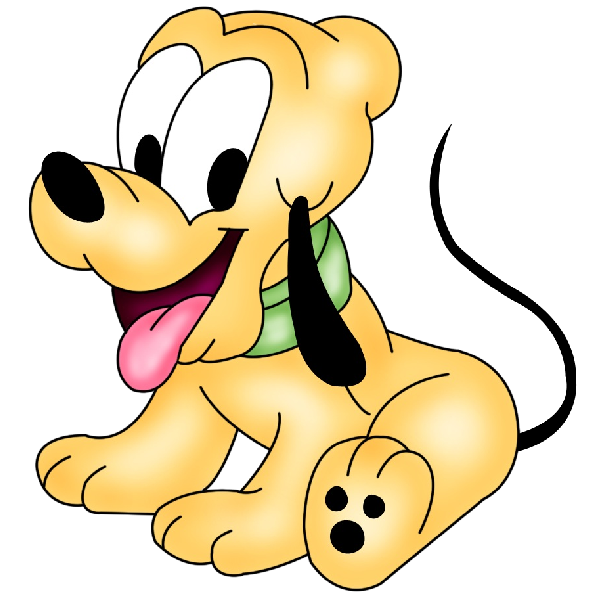 600x600 Disney Pluto The Dog Cartoon Clip Art Images On A Transparent