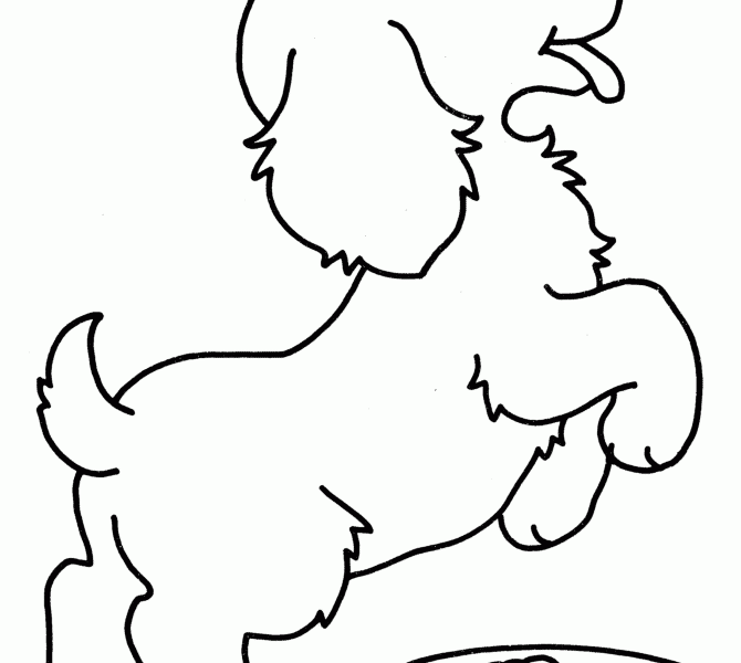 670x600 Coloring Pages Of Dogs Coloring