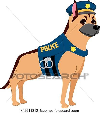 416x470 Police Dog Clipart And Illustration. 494 Police Dog Clip Art