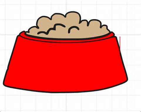 480x382 Dry Cat Food Bag Clipart