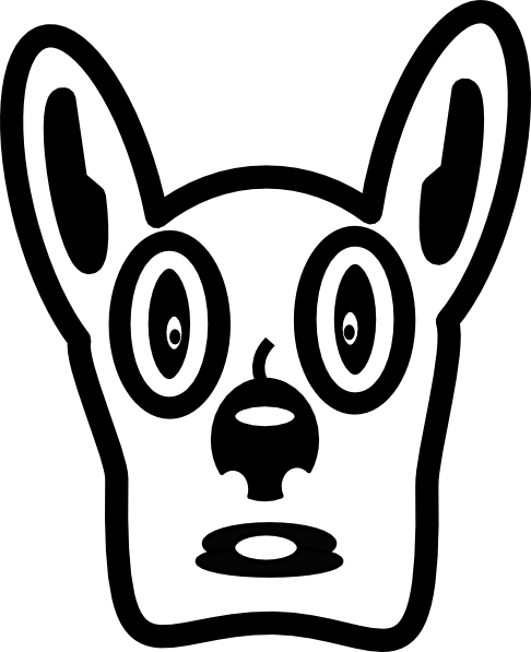 486x597 Cartoon Dog Face Clip Art Free Vector 4vector