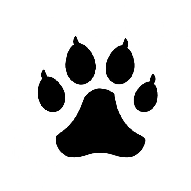 626x626 Dog Footprints Icons Free Download