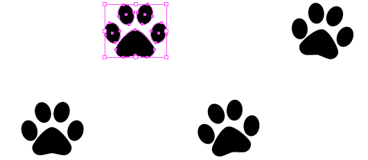 531x232 Quick Tip How To Create A Simple Paw Print Scatter Brush In Adobe
