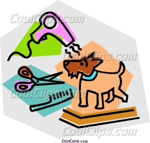 300x286 Dog Grooming Vector Clip Art