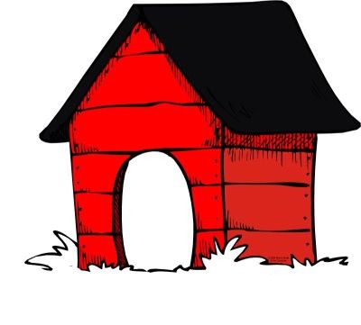 400x361 Clipart Dog House For Your Website Clipartmonk