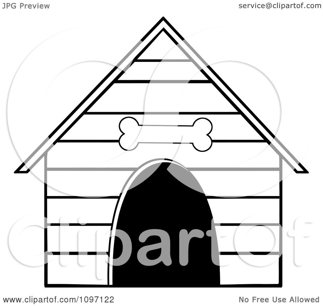 1080x1024 Czeshop Images Dog House Clip Art Black And White